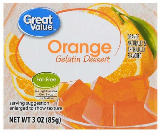 Gelatina De Naranja