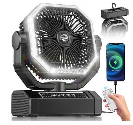 Ventilador Recargable